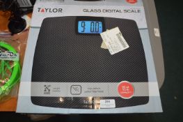 *Taylor Glass Digital Bathroom Scales