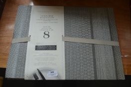 *Town & Country 8pc Textured Placemat Set