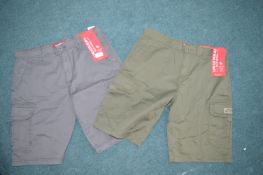 *Two Pairs of Union Bay Flex Waist Shorts