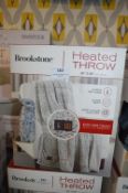 *Brookstone Heated Throw 50