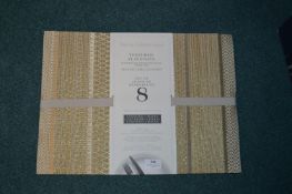 *Town & Country 8pc Textured Placemat Set