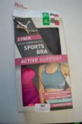 *Puma Sports Bras Size: XL 2pk