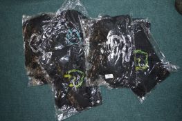 *Twelve Silhouette Yoga Tops (mixed sizes)