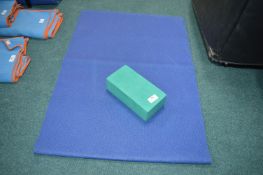 *Yoga Mat and Block