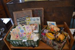 Vintage Sewing Accessories, Embroideries, Lace, etc.