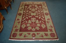 Handwoven Floral Rug