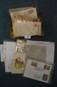 Tin of Assorted First Day Covers Including Military etc.