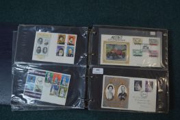 Album of British First Day Covers and Commemoratives