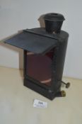 Victorian Darkroom Oil Lamp