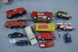 Dinky and Corgi Emergency Vehicles