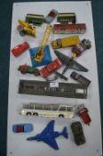 Dinky Diecast Vehicles for Spares and Repairs