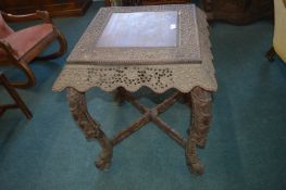 Carved Indian Table