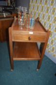 1930's Oak Tea Trolley