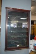 Collectibles Glass Shelves Display Cabinet