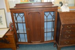 1930's Mahogany Astral Glazed Display Cabinet