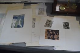 Silk Screen and Lithographic Prints by Assorted Artists