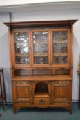 Arts & Craft Oak Bookcase by Shapland & Petter circa 1900