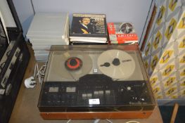 Bang & Olufsen Beocord 1200 Reel-to-Reel Tape Recorder plus Quantity of Tapes