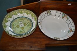 Doulton Kelmscot Pattern Wash Bowl plus One Other