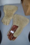 Pair of Vintage Sheepskin Motoring Gloves