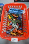 Playworn Diecast Vehicles by Lesny, Corgi, etc.