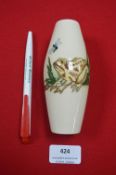 Small Moorcroft 2009 Frog Vase