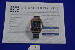 Cartier 1961 Model Automatic Wristwatch