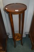 Edwardian Mahogany Plant Stand