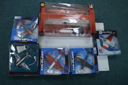 Diecast Model Planes Including Corgi The Wright Flyer