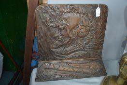 19th Century Scandinavian Carved Oak Panel