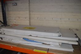 *Six Assorted Chrome Towel Rails Including Electric & Water Fed (salvage)