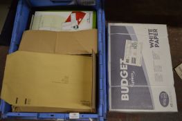 *Quantity of Envelopes, Labels, and A3 Paper