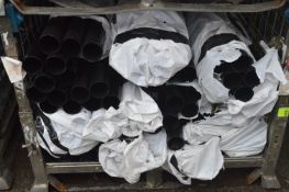*Quantity of Round Black Downpipe (stillage not included) (salvage)