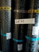 5 X ROLLS OF TORCH DOWN UNDERLAY 12 METERS PER ROLLS IMPER - RRP £ 350 : Based in Leeds full details