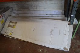 *Four Flat Aluminium Vertical Radiators (salvage)