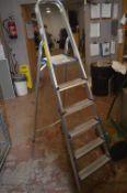 *Five Tread Aluminium Steps