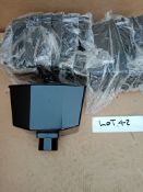 6 x RAIN WATER DOWN PIPE HOPPER BLACK - RRP £ 60 : Based in Leeds full details will be handed to