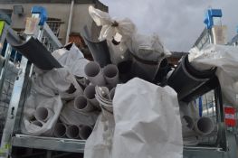 *Quantity of Downpipe and Guttering (stillage not included) (salvage)