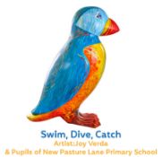 Swim, Dive, Catch by Joy Verda & Pupils of New Pasture Lane Primary School, Bridlington