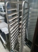 * S/S tray rack