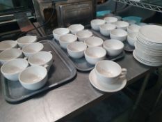 * coffee cups - large x 24