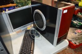 *Modified PC with Swisstec Monitor, Keyboard, and Mouse