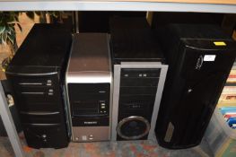 *Four Assorted Modified PCs