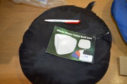 *Two Photo Cube Soft Boxes 80cm