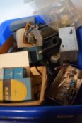 *Box of Mixed Vintage Radio Equipment