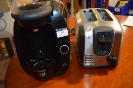 *Bosch Tassimo Coffee Machine and a Toaster