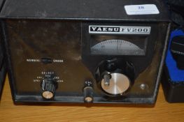 *Yaesu FV200 HF Transceiver