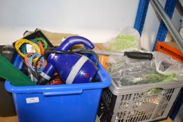 *Two Boxes of Christmas Lighting, Pro Steamer, Assorted DIY Equipment, etc.