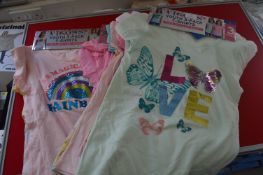 Five 3pks Vigoss Girl’s T-Shirts Size: L