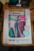 *Zulu Tritan Water Bottle 2pk